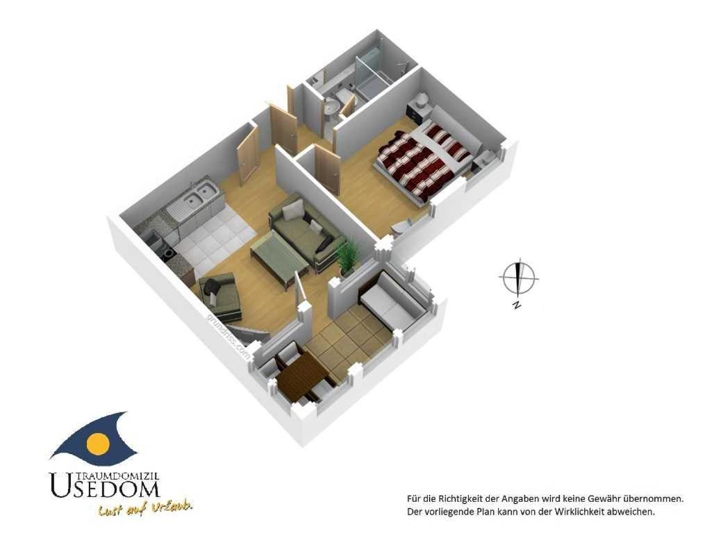 Villa Waldblick Whg 05 Heringsdorf  Luaran gambar